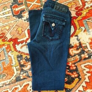 PRVCY skinny jeans size 28 dark wash